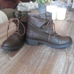 Shoes - Brown lace up ankle boots Shoes - Brown lace up ankle boots